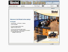 Tablet Screenshot of catalog.winsted.com